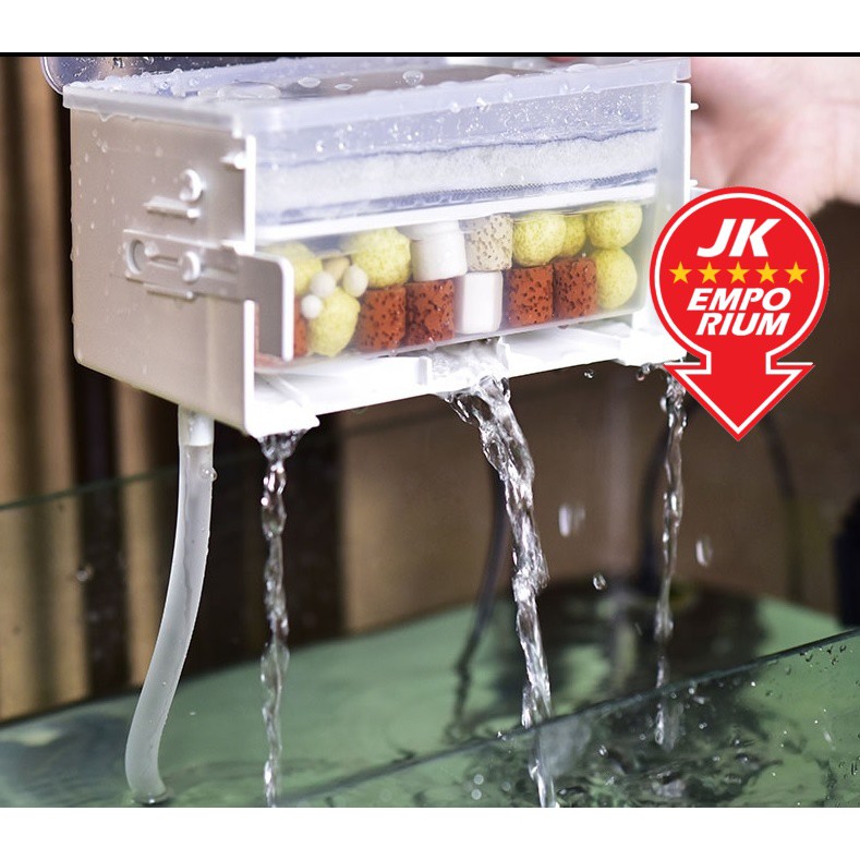 Aquarium Drip Trickle Box Only Filter Upper Top Filter Fish Tank