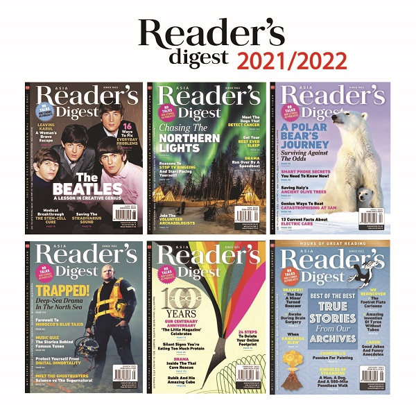 Featured image of (Single issue sales) Reader's Digest Asia Print Edition 2021/2022 - English