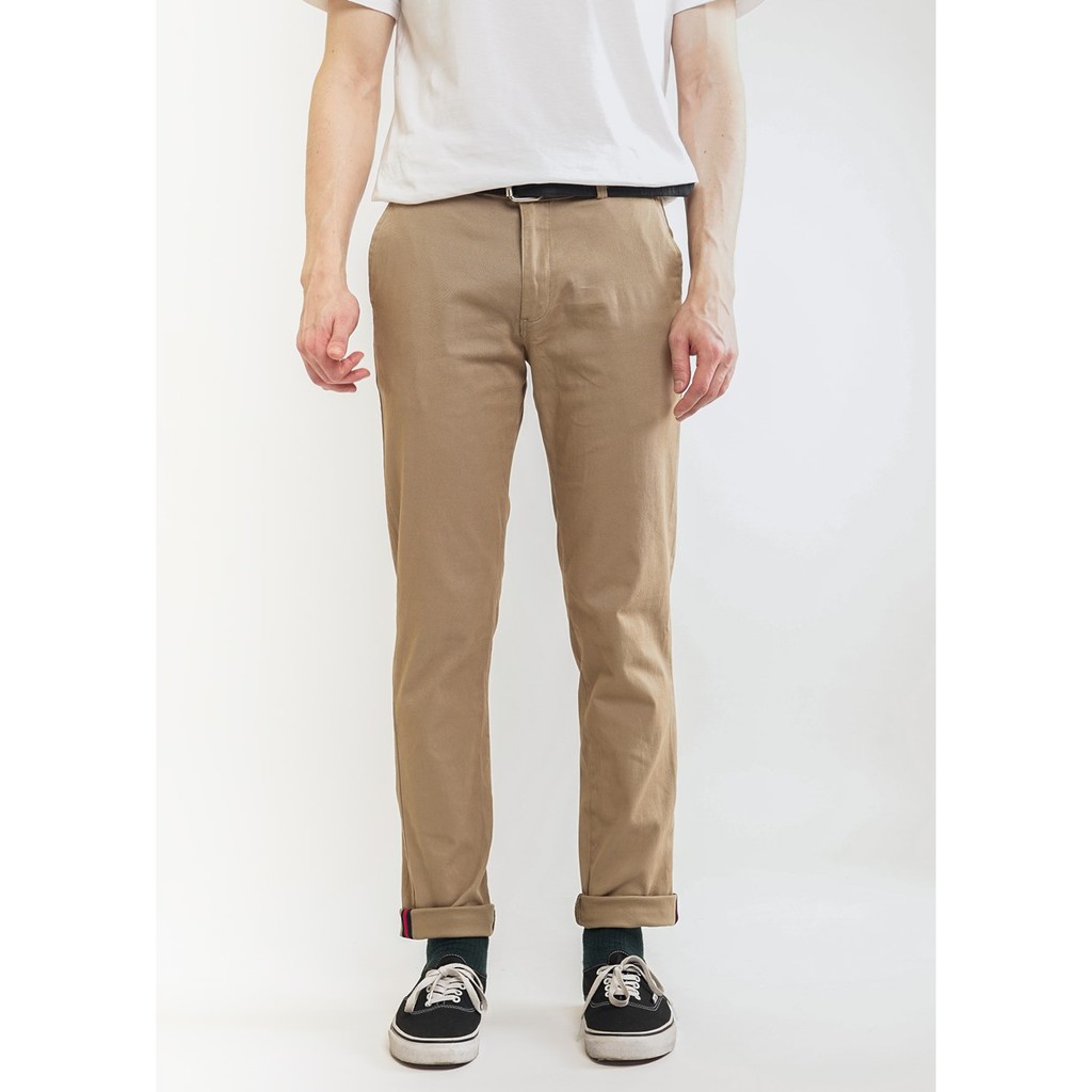  Erigo  Chino Pants Ramone Brown Shopee Malaysia