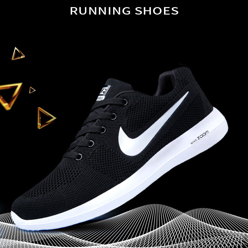 Black Shoes Cheap College Schools Running Jogging Sneakers Casual Fashion Unisex Men and Women Footwear