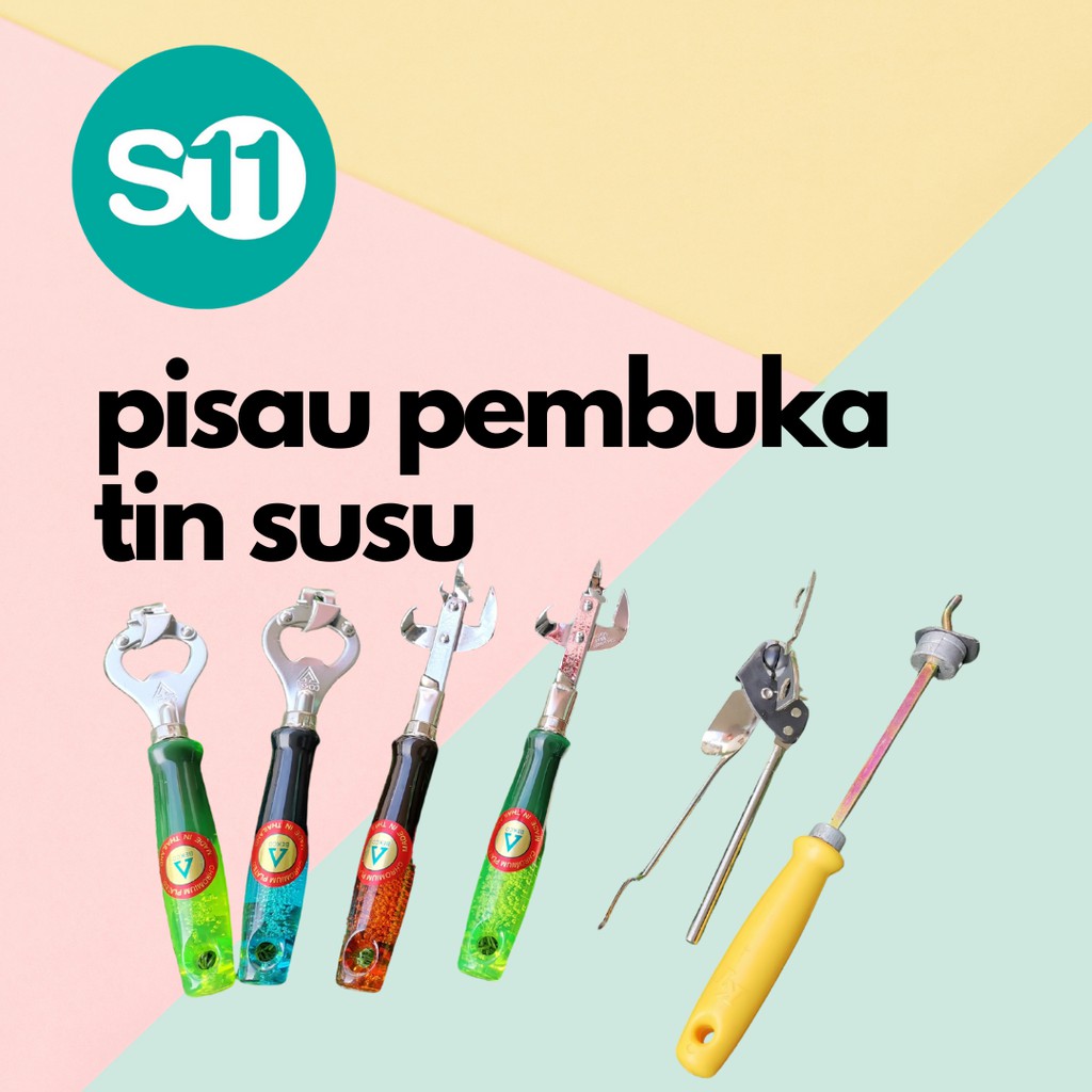 Can Bottle Opener / Pembuka Tin Botol