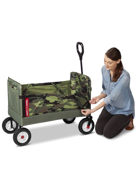 camo radio flyer wagon