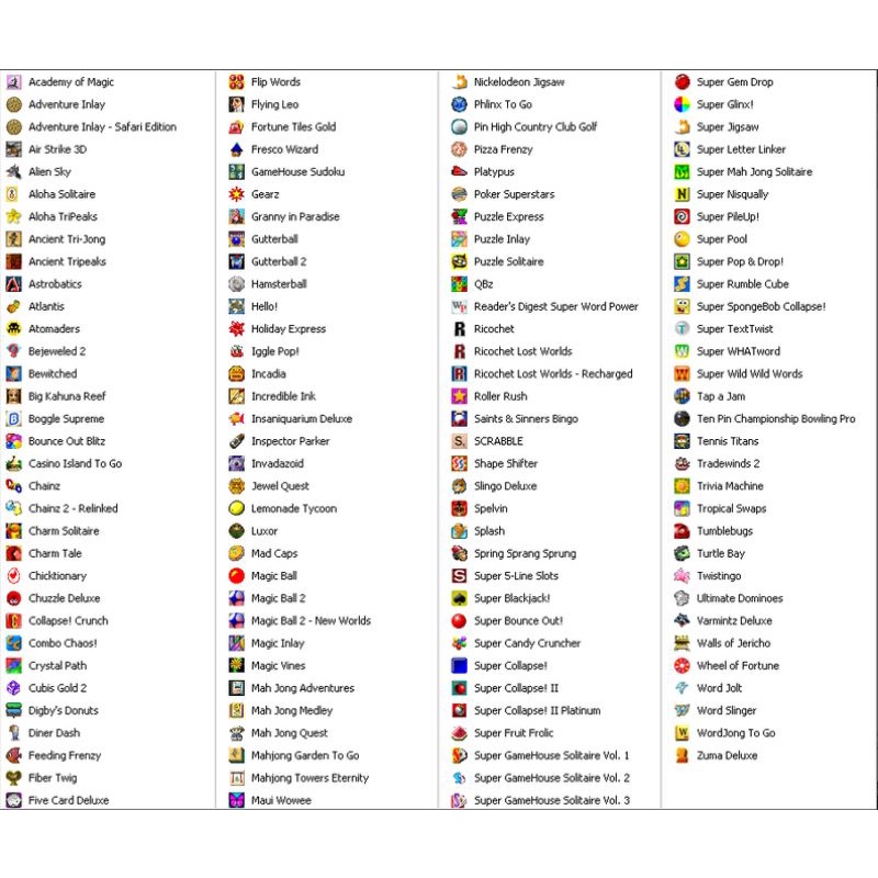 Pc Game 150 Gamehouse Games Collection Digital Download Shopee Malaysia