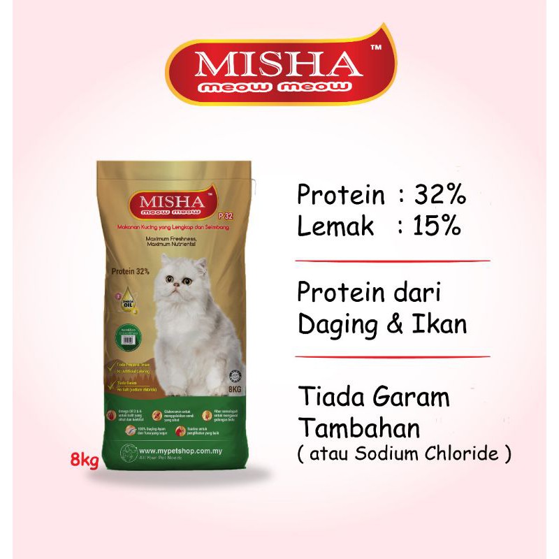 misha cat food