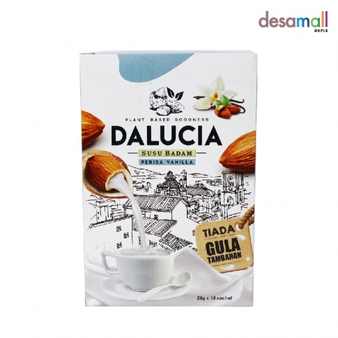 DALUCIA ALMOND MILK POWDER VANILA FLAVOUR SUSU BADAM PERISA VANILA