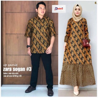  GAMIS  ZARA  SOGAN 3 GAMIS  BATIK  WOMEN UNIFORM BATIK  