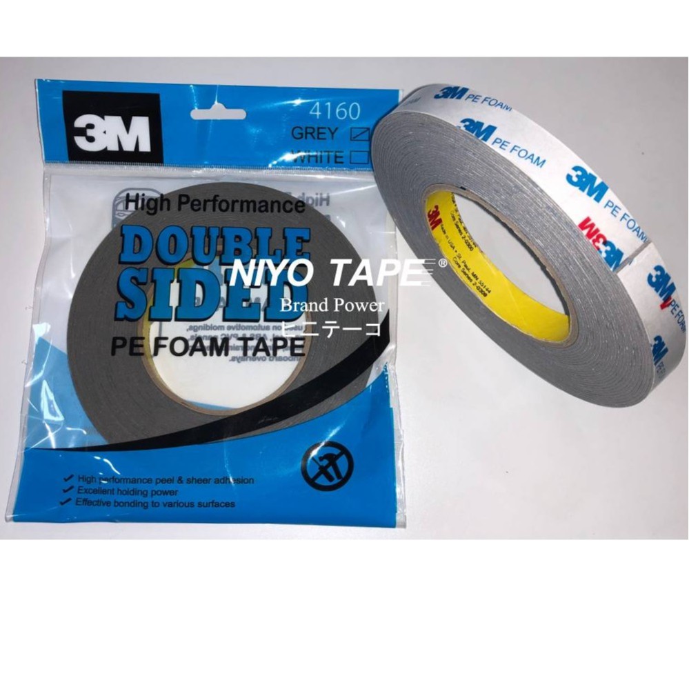3M 4160G PE FOAM (DOUBLE SIDE TAPE) 12MM X 10Y Shopee Malaysia