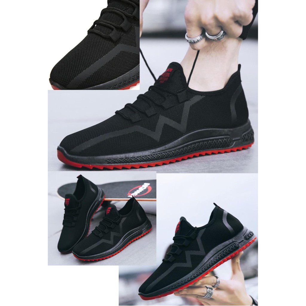 Kasut Lelaki Men Sport Shoes Sneaker Trendi Casual Kasut Outdoor ...