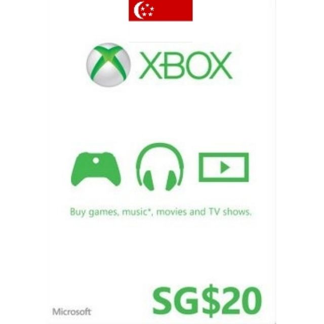 xbox live credit card