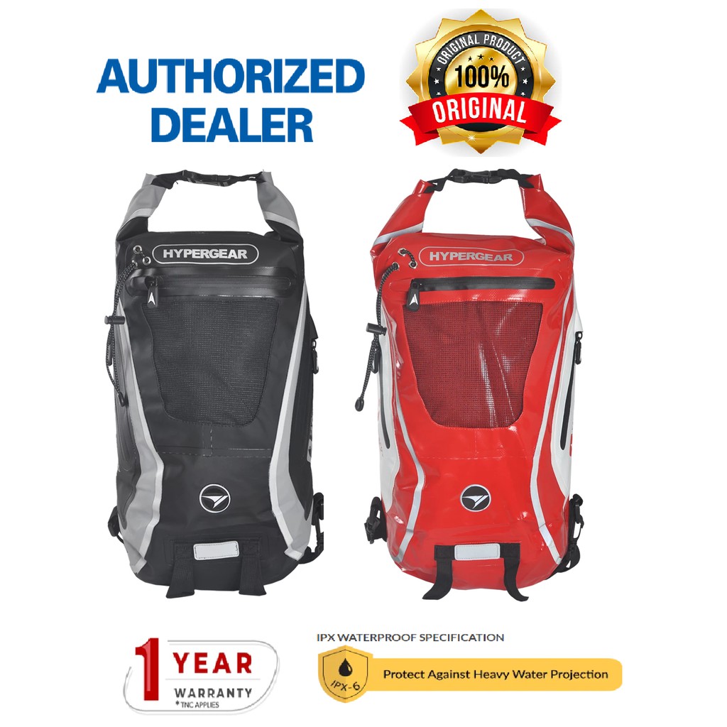 Hypergear Dry Pac Tough 20L Waterproof bag pack Shopee Malaysia