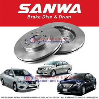 TRW DISC ROTOR for TOYOTA HILUX KUN25 KUN26 FORTUNER 297mm 