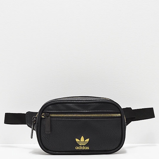 adidas leather waist bag