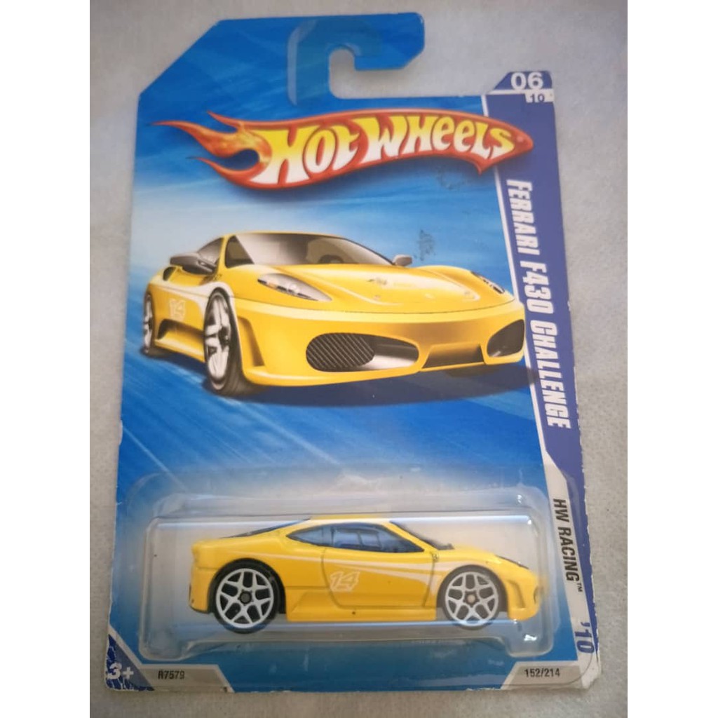 hot wheels ferrari f430 challenge