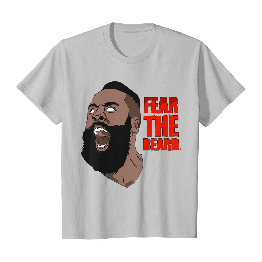 fear the beard t shirt james harden