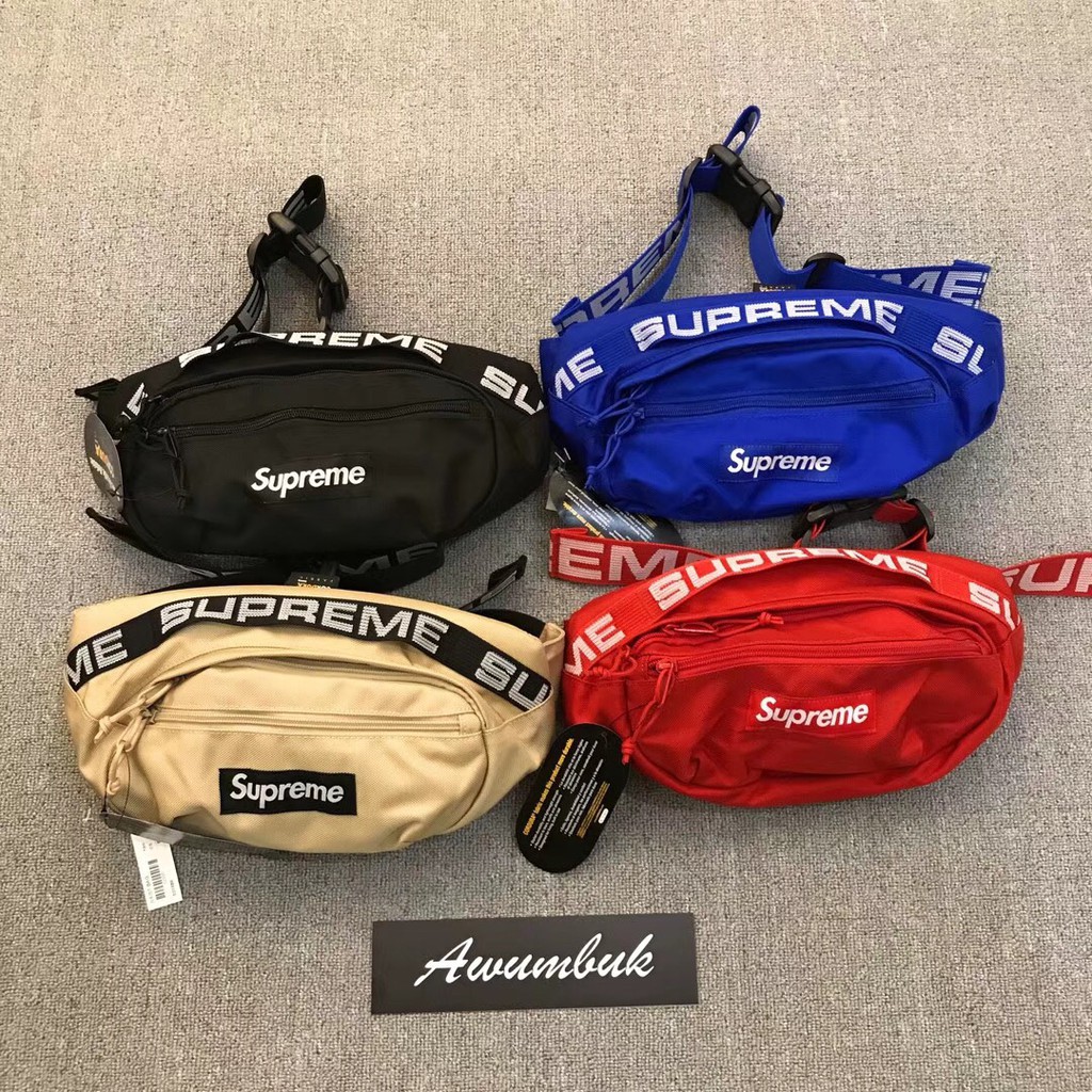 supreme waist bag for men