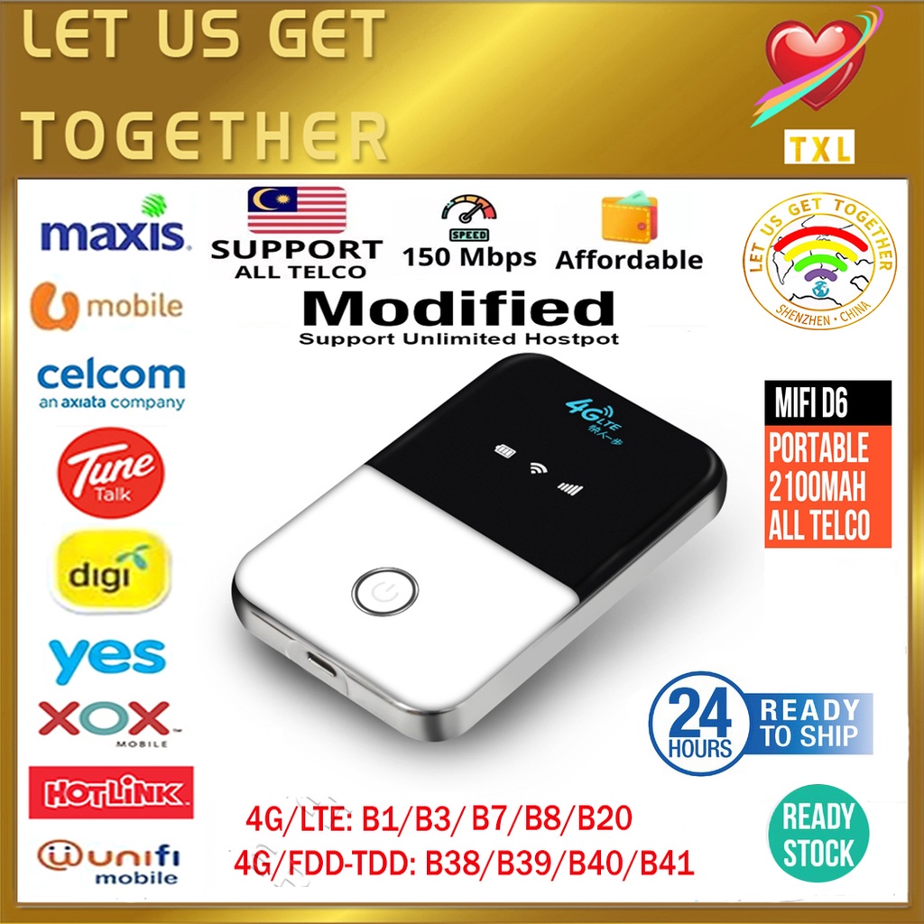 D7 4G Lte Pocket Wifi Router Car Mobile Wifi Hotspot Wireless Broadband Mifi Unlocked Modem