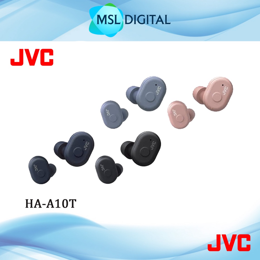 JVC Bluetooth True Wireless Earbuds Memory foam InEar Earphone with Voice assistant & IPX5 HA