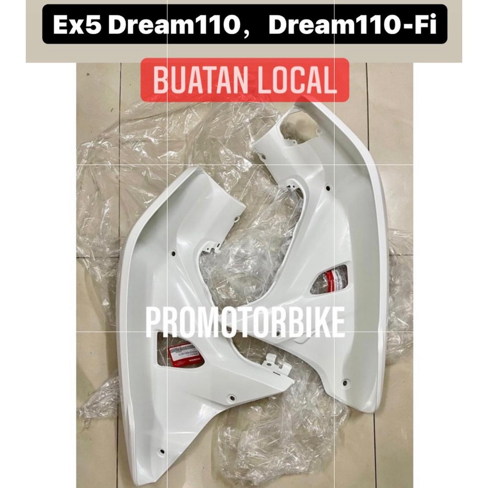 HONDA DREAM110 EX5 DREAM110-FI EX5 110 FI FRONT COVER (R/L) KIRI KANAN ...