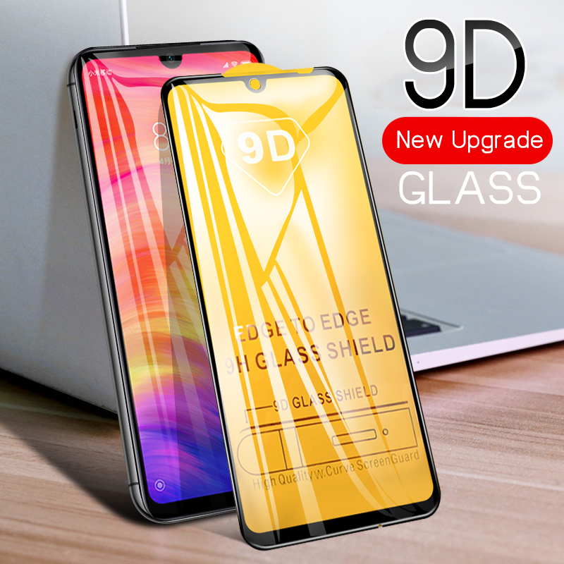 9D Tempered Glass Screen Protector Full Glue Xiaomi Redmi 9 9A K30 K20