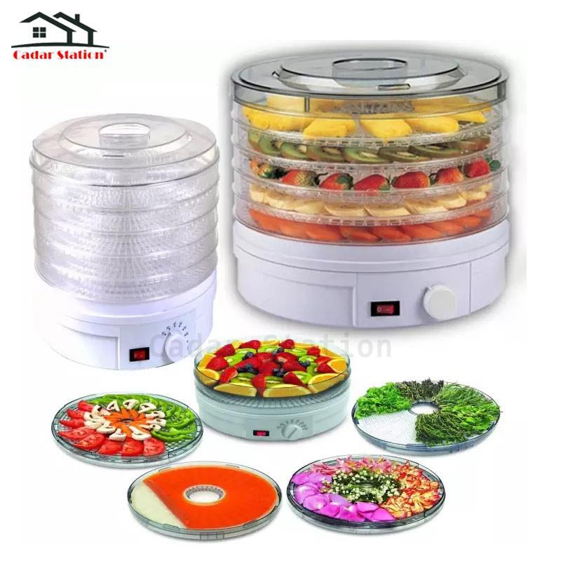 ⌚CS_Healthy Fruits Food Dryer Dehydrator With Five Drying Racks 350W