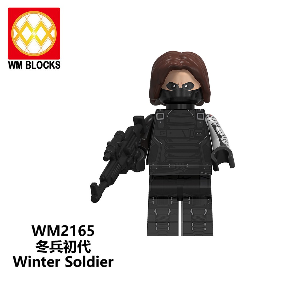 Marvel Falcon Minifigure The Falcon And The Winter Soldier Captain America Building Blocks Lego Wm6117 Shopee Malaysia