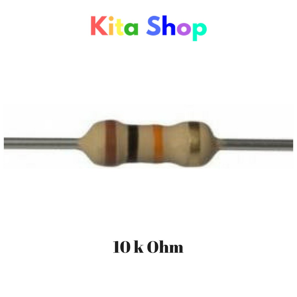 Resistor 10k ohm (Carbon - 0.25W) | Shopee Malaysia