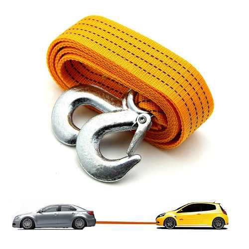 Tali Tunda Tarik Kereta Penarik 3 Tan 3 Meter Car Towing Strap Tow Hook Rope Shopee Malaysia