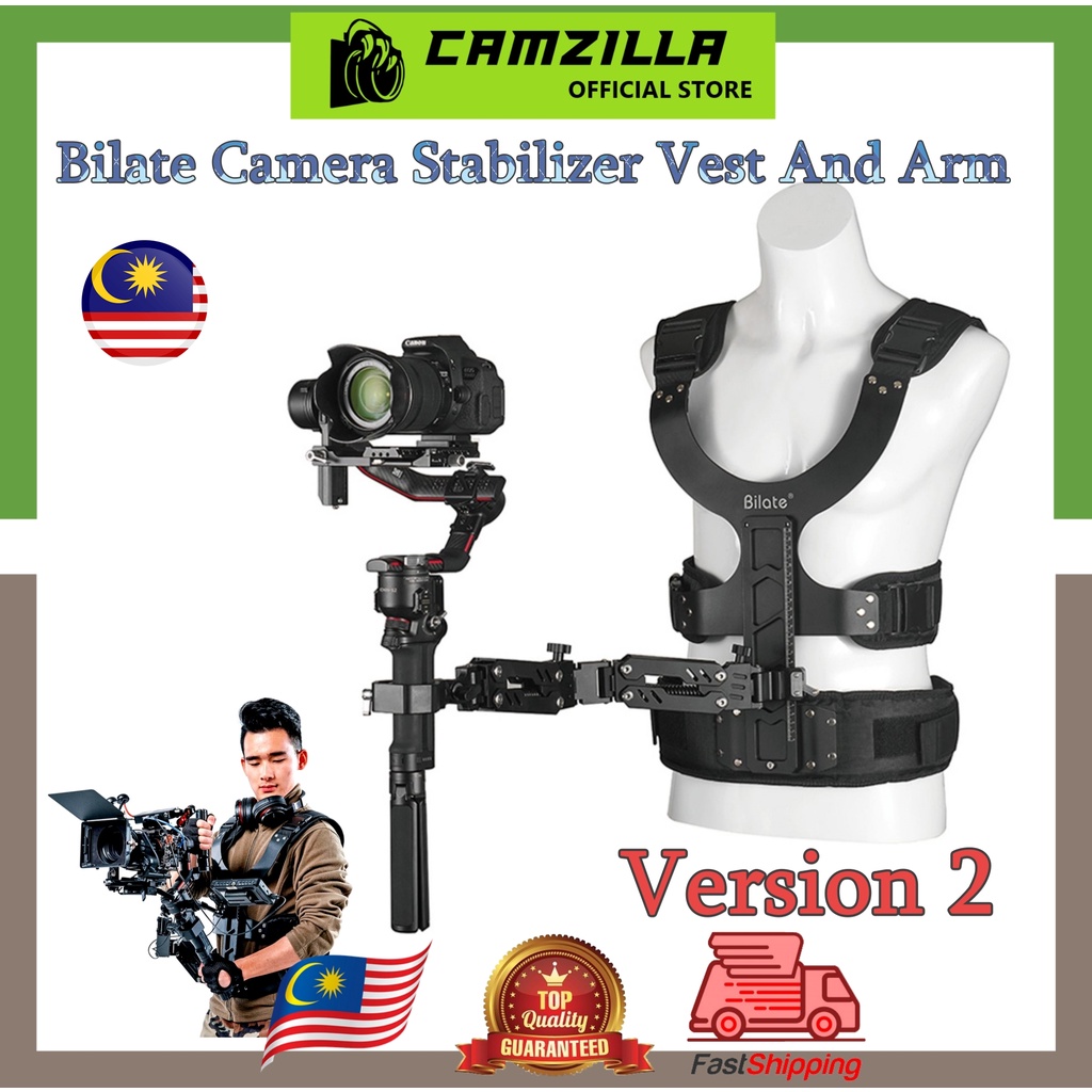 Bilate Camera Stabilizer Vest And Arm For DJI RoninS RS2 RS3 RSC2 RSC3