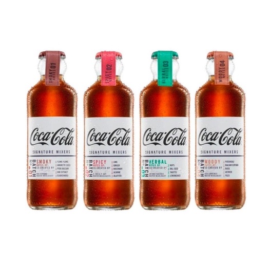 CocaCola Signature Mixers Set (Smoky & Herbal & Spicy & Woody