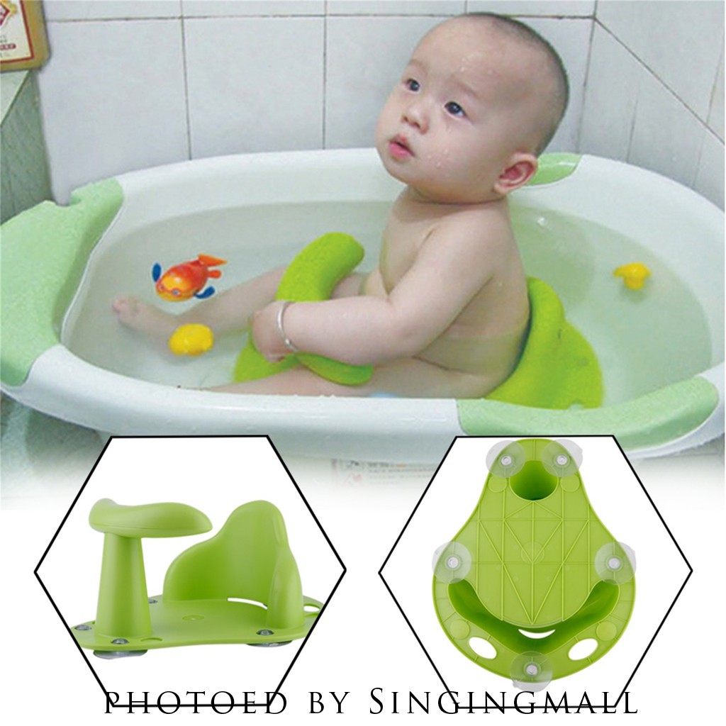 Baby Bath Tub Ring Seat Infant Child Toddler Kids Anti Slip Safety Chair Cute Bg Baby Bathing Grooming Products Bath Seat