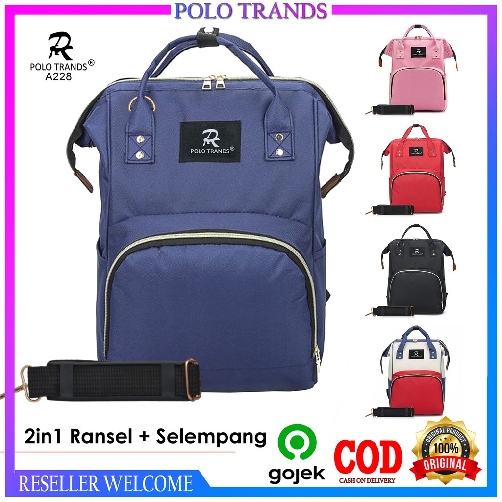 polo diaper bag backpack