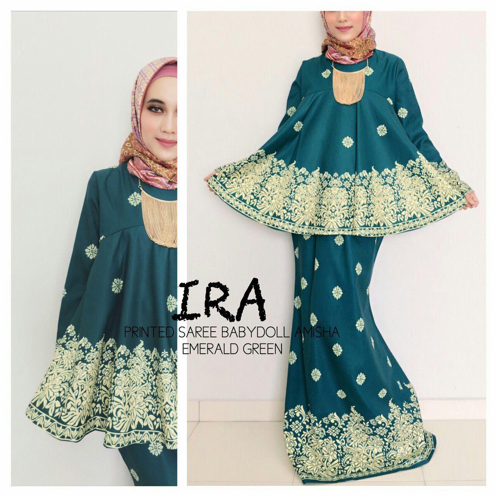 baby doll baju kurung