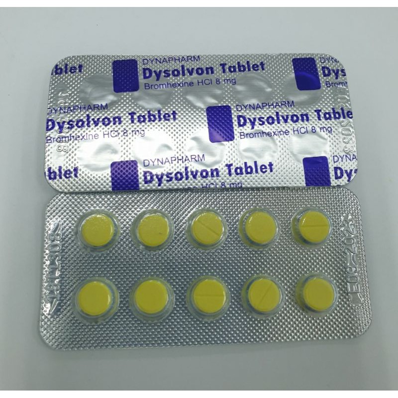 dysolvon tablet 8 mg  Harry King