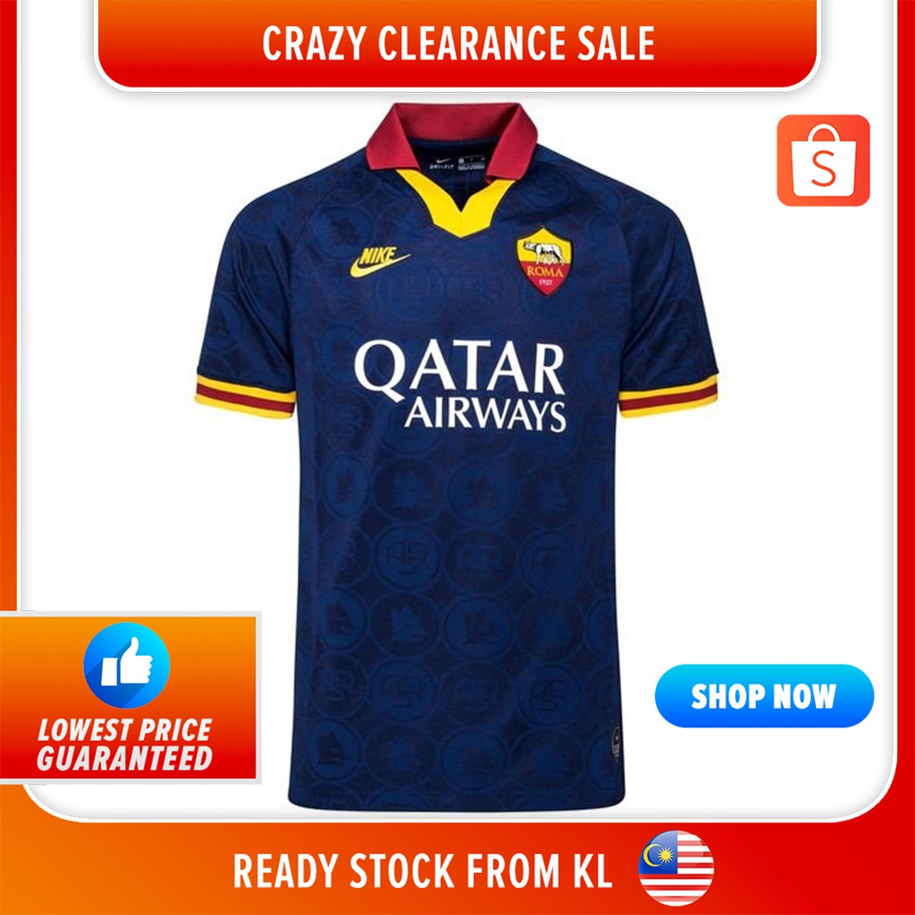 as roma 3rd jersey