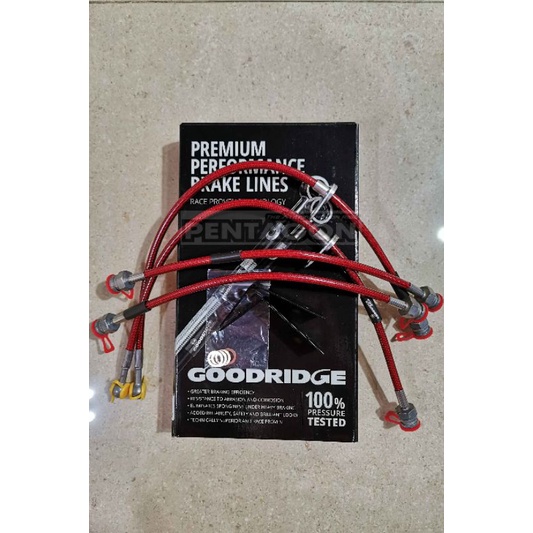 Goodridge Brakeline Hose kit Honda Civic FD2R TypeR Brake Shopee