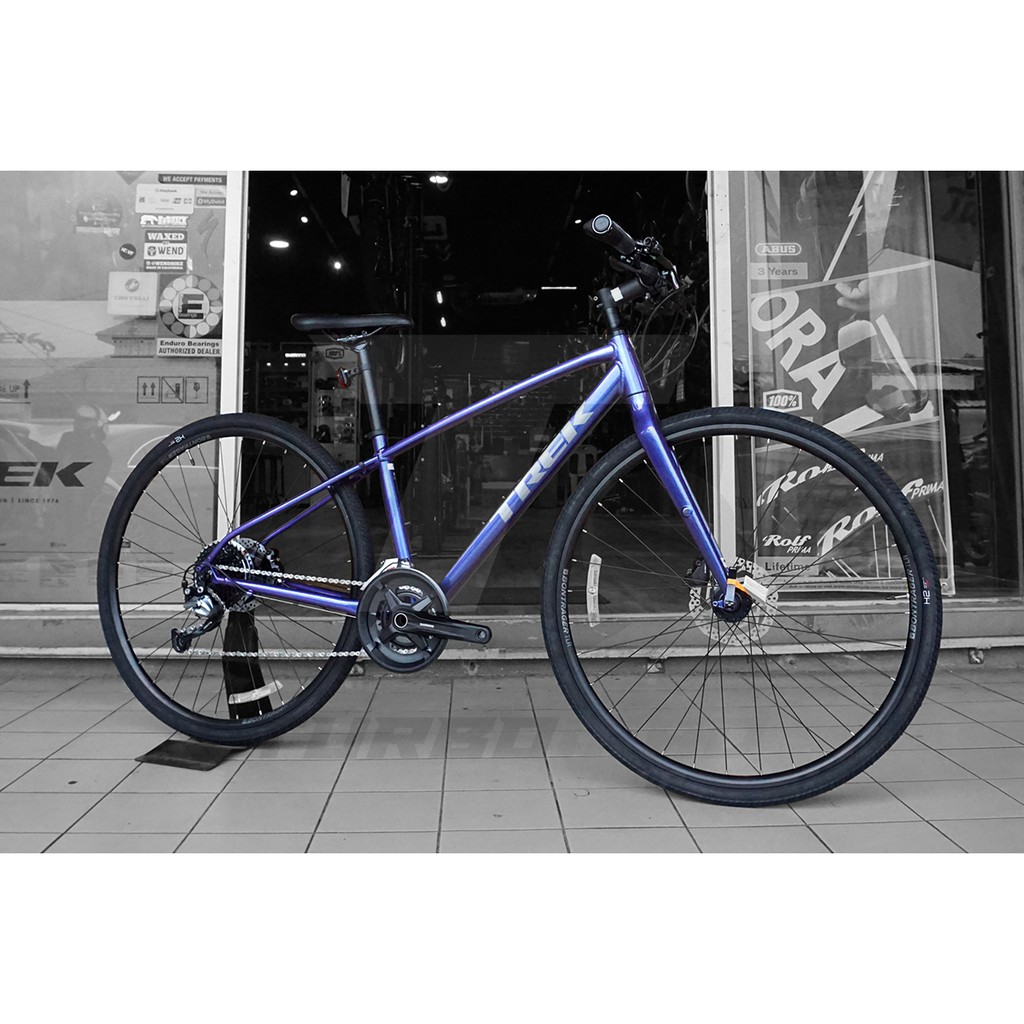 Trek Fx 3 Disc Hybrid Fitness Bike Shopee Malaysia