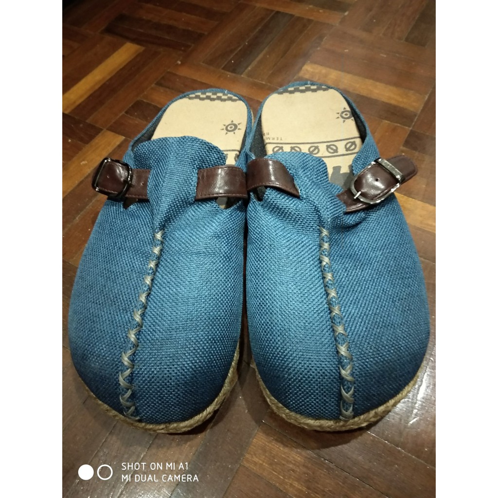 Thailand Handmade Carft Clog Shoe Sustainable Materials, Slip-On, Casual Shoe Unique Handcraft