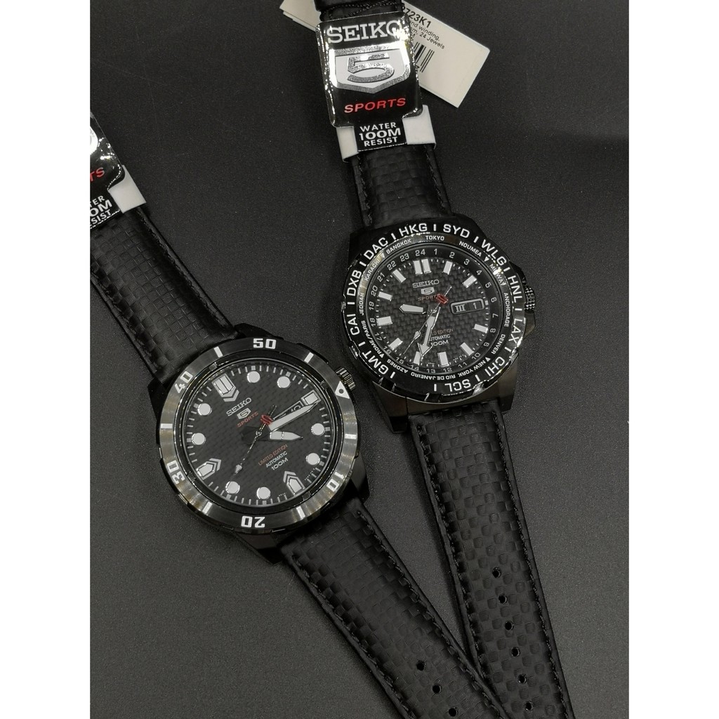 SRP723K1 / SRP721K1 - SEIKO 5 SPORT CARBON FIBER DIAL LIMITED EDITION 100M  | Shopee Malaysia