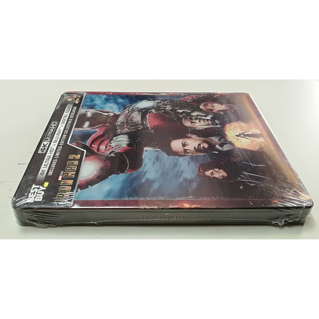 Iron Man 2 4k Steelbook Blu Ray Shopee Malaysia