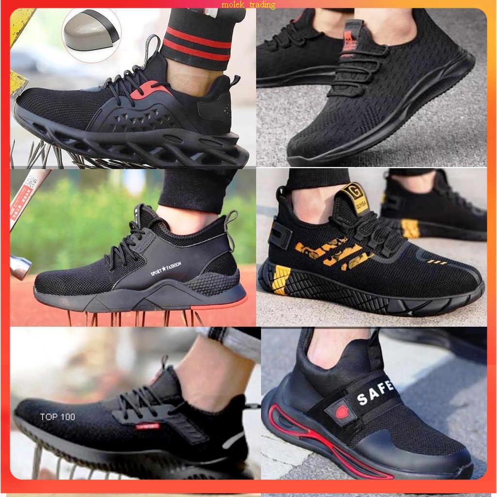 KASUT SAFETY JOGGER ANKLE SAFETY BOOT MEN SAFETY SHOES | Shopee Malaysia