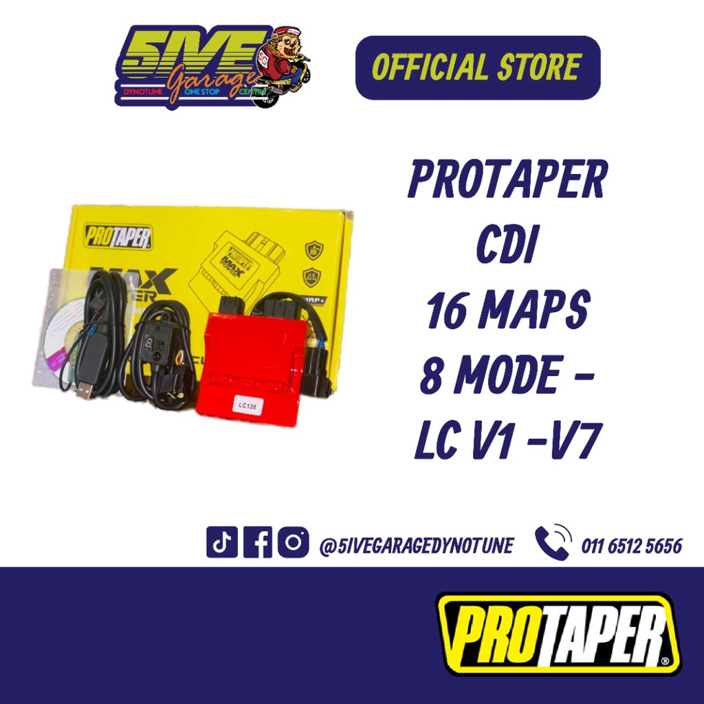 PROTAPER CDI 16 MAPS 8 MODE LC V1 V7 Shopee Malaysia