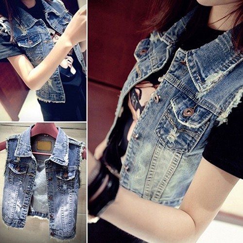 waistcoat jeans style