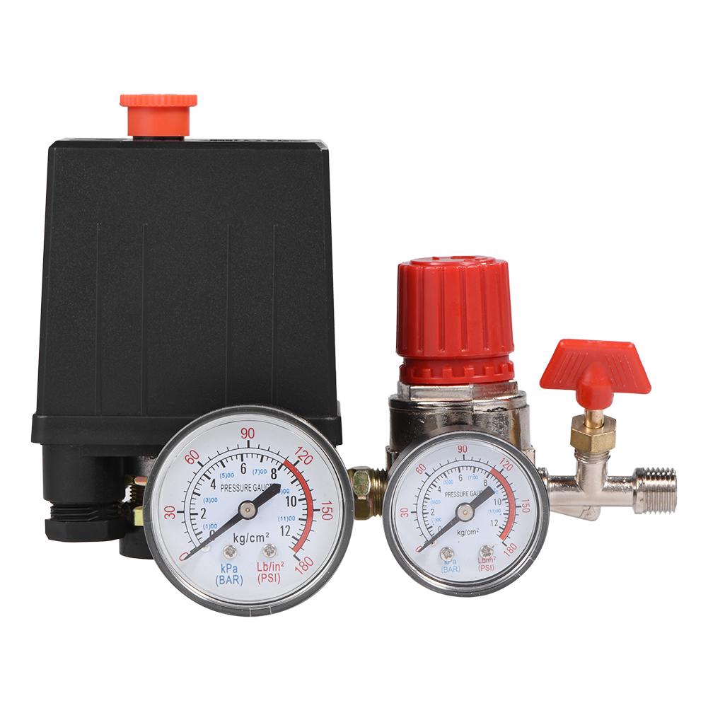 Power Up Your Air Compressor with Our Pressure Switch Control Valve Regulator Gauge - Local Seller