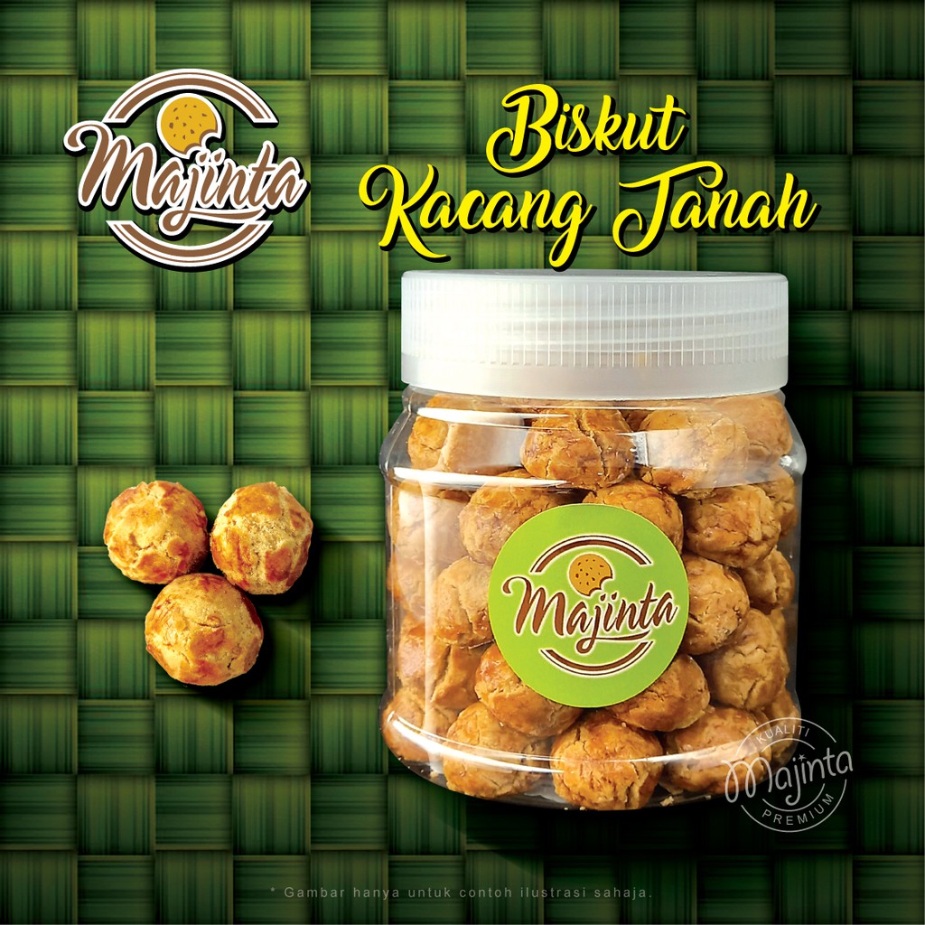 Buy Majinta Bakeri Rasa Kampung Kuih Raya Biskut Kacang Peanut Crisp Seetracker Malaysia