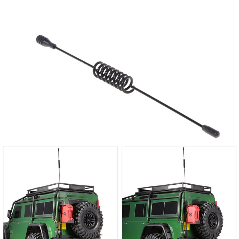 INJORA RC Antenna RC Car Parts RC Decoration for 1:10 RC Crawler Axial SCX10 90046 TRX-4 TRX4 D90 D110 Tamiya CC01 