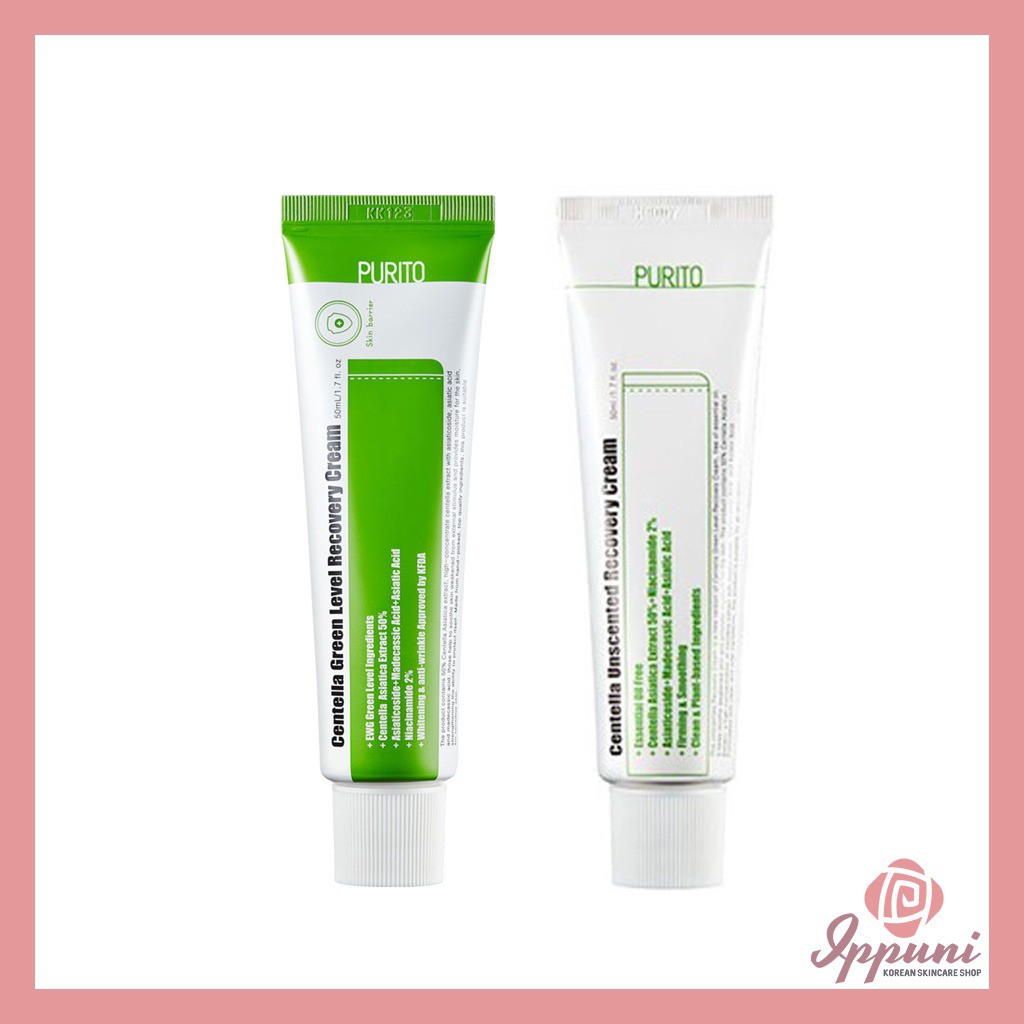 purito recovery cream unscented