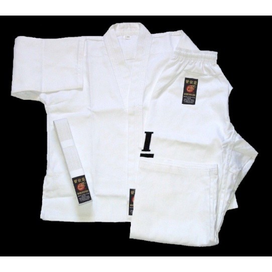 ITF Maddockdo Brand Basic ITF Taekwondo Karate Kung fu Uniform Baju ...