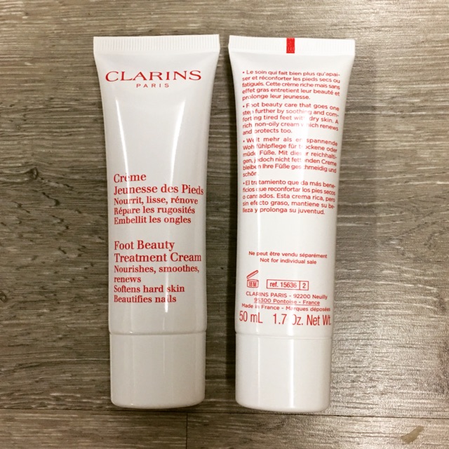 clarins foot