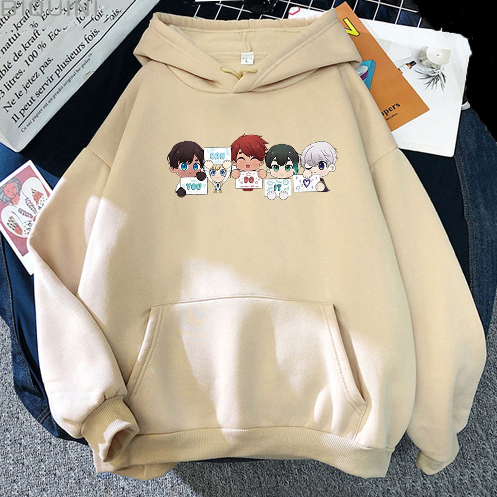 Kawaii Hoodie Women Oversized Aesthetic Obey Me Cartoon Printed Casual Daily Girls Anime Clothes Graphic Sweatshirts Long Sleeve Shopee Malaysia