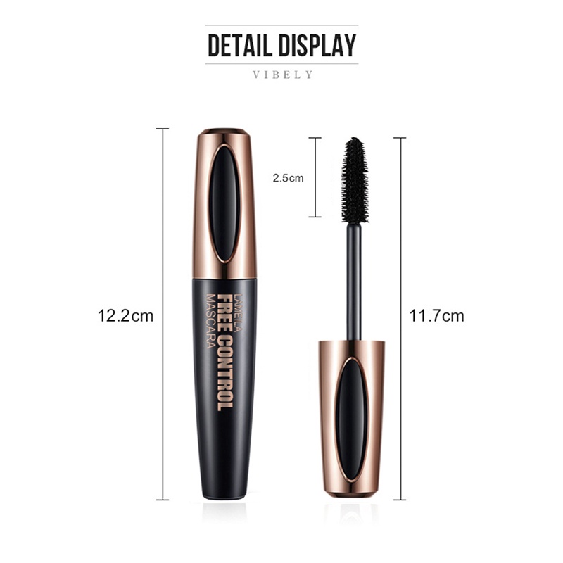 Durable Quality Mascara Black Waterproof Curl Long Lasting Eyelash Extension Eye Makeup Brush Premium Up Reliable - Image 3
